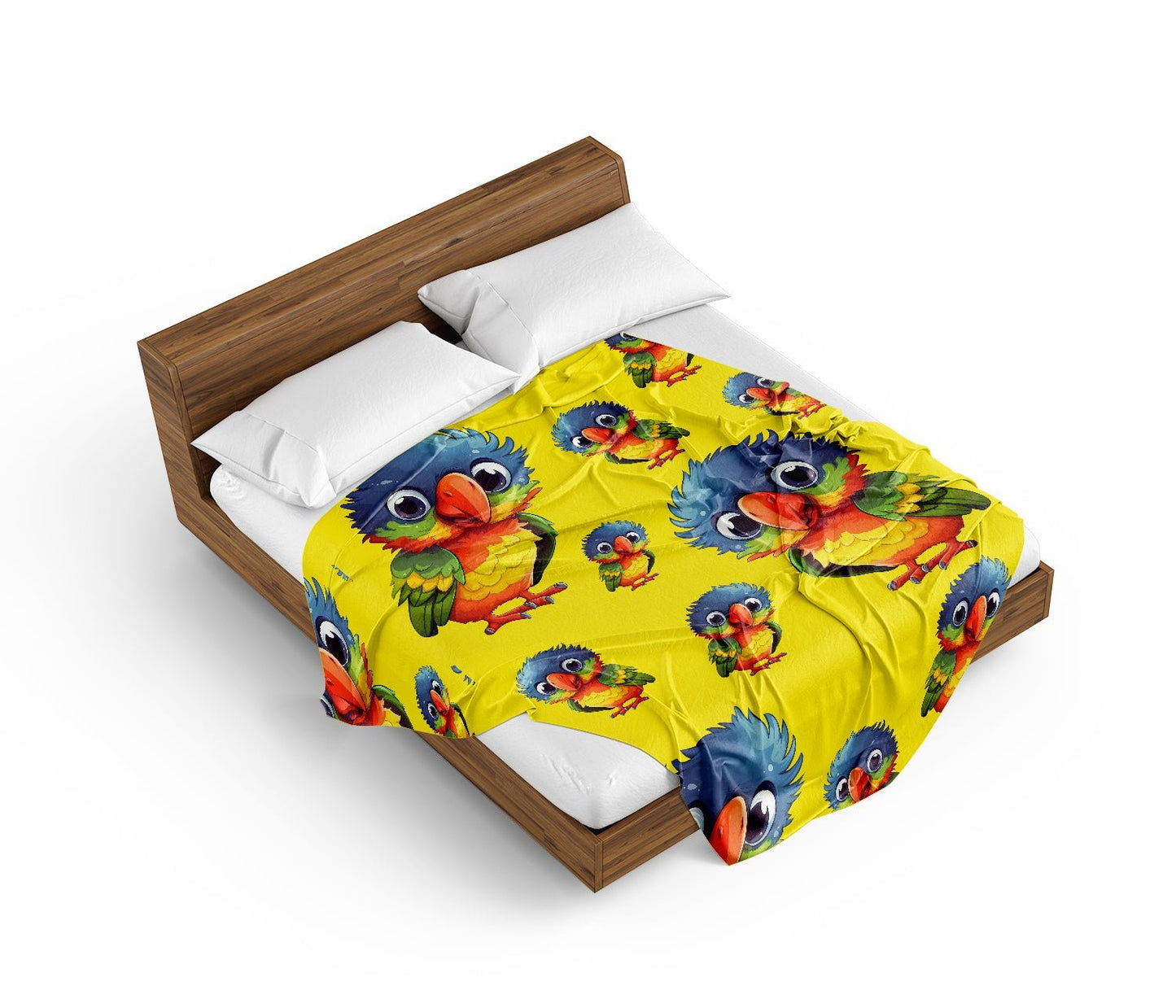 Rainbow Lorikeet Doona + Pillow - fungear.com.au