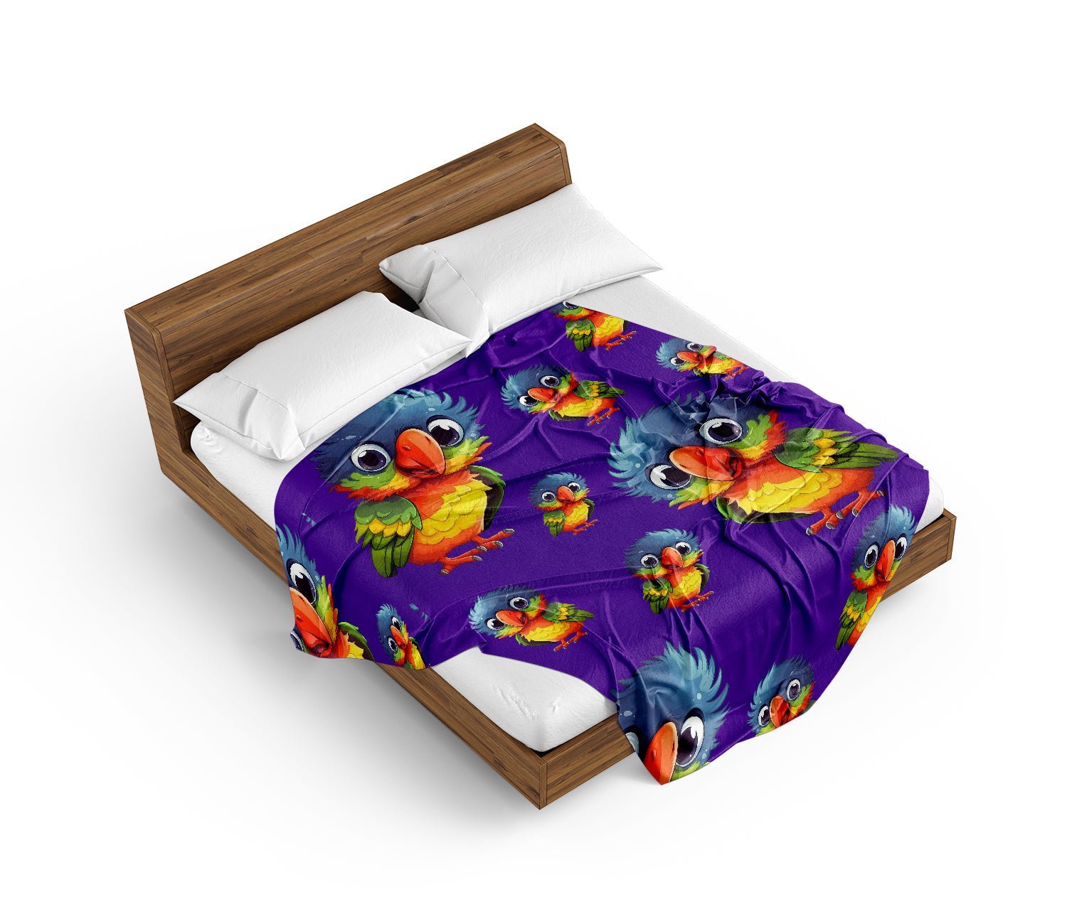 Rainbow Lorikeet Doona + Pillow - fungear.com.au