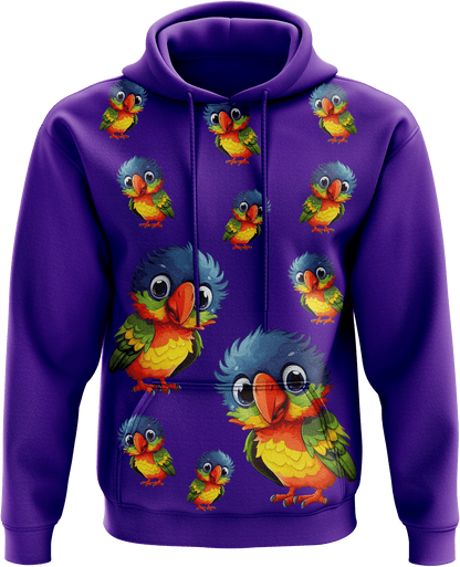 Rainbow Lorikeet Hoodies - fungear.com.au