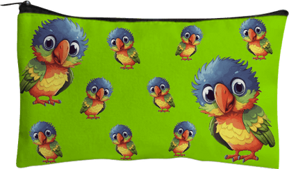 Rainbow Lorikeet Jumbo Pencil Case - fungear.com.au