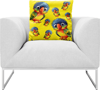 Rainbow Lorikeet Pillows Cushions 4