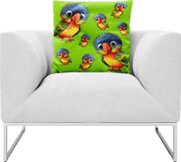 Rainbow Lorikeet Pillows Cushions 2
