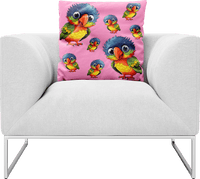 Rainbow Lorikeet Pillows Cushions 1