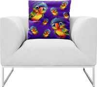 Rainbow Lorikeet Pillows Cushions 3