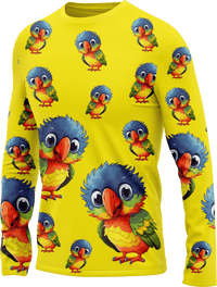 Rainbow Lorikeet Rash Shirt Long Sleeve 4