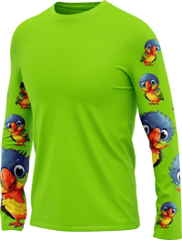 Rainbow Lorikeet Rash Shirt Long Sleeve 5