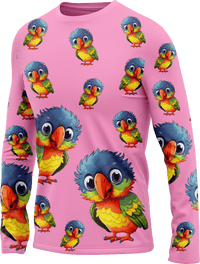 Rainbow Lorikeet Rash Shirt Long Sleeve 3