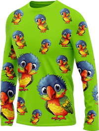 Rainbow Lorikeet Rash Shirt Long Sleeve 2