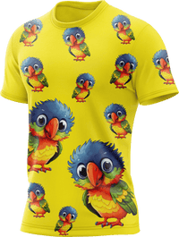 Rainbow Lorikeet Rash Shirt Short Sleeve 4