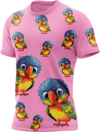 Rainbow Lorikeet Rash Shirt Short Sleeve 3