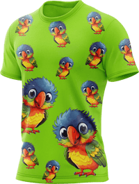 Rainbow Lorikeet Rash Shirt Short Sleeve 2