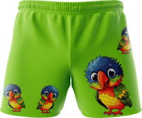Rainbow Lorikeet Shorts 1