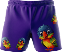 Rainbow Lorikeet Shorts 2