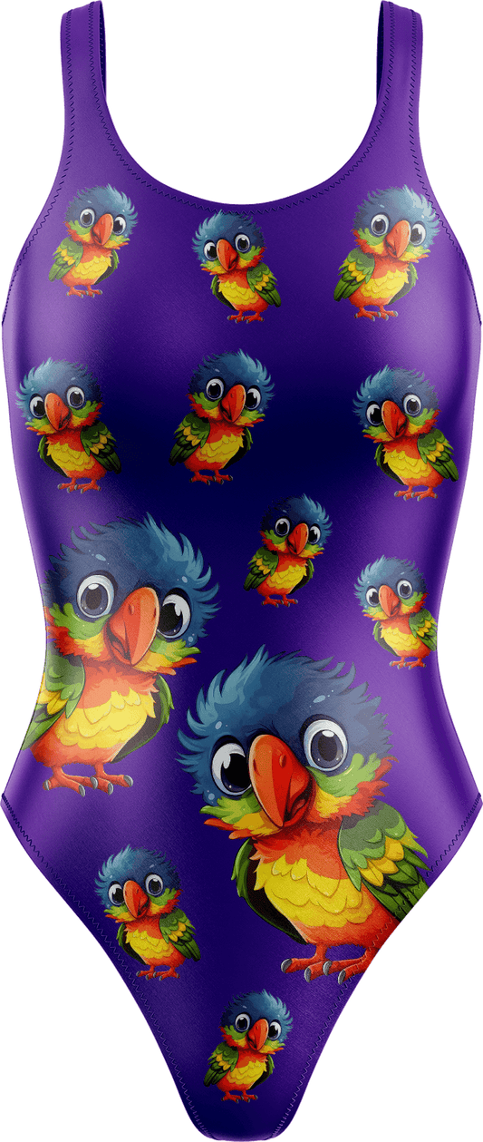 Rainbow Lorikeet Swimsuits - fungear.com.au