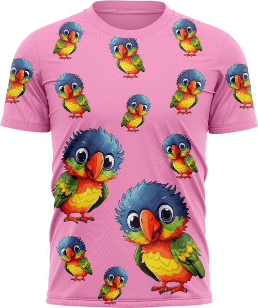 Rainbow Lorikeet T shirts - fungear.com.au