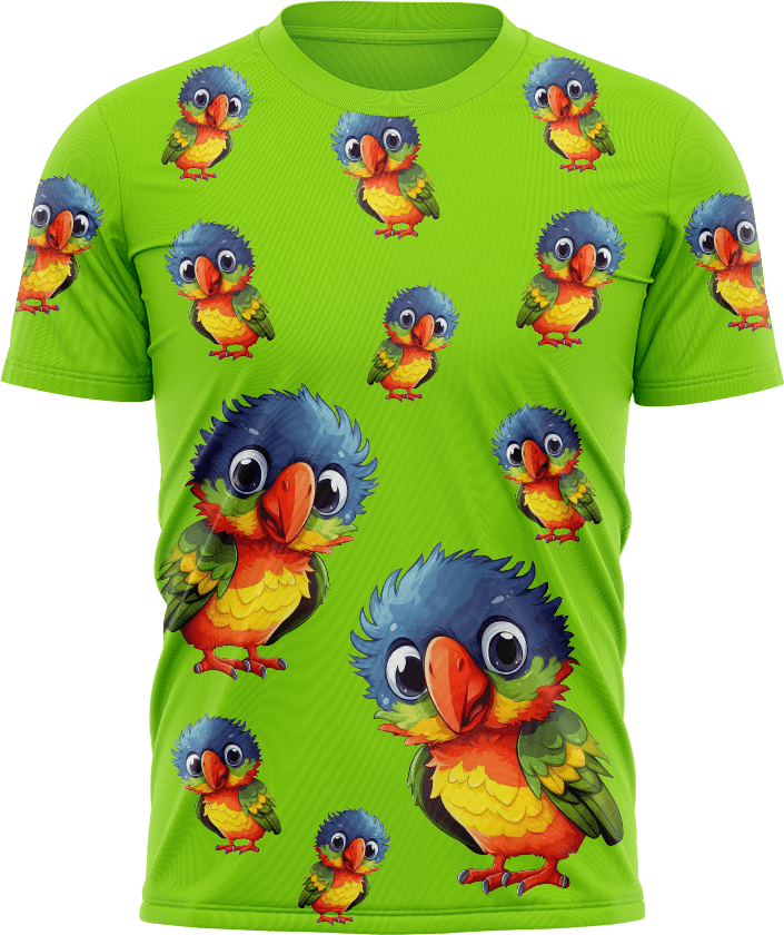 Rainbow Lorikeet T shirts - fungear.com.au