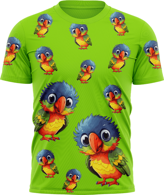 Rainbow Lorikeet T shirts - fungear.com.au