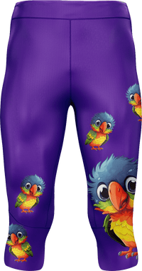 Rainbow Lorikeet Tights 3/4 or full length 2