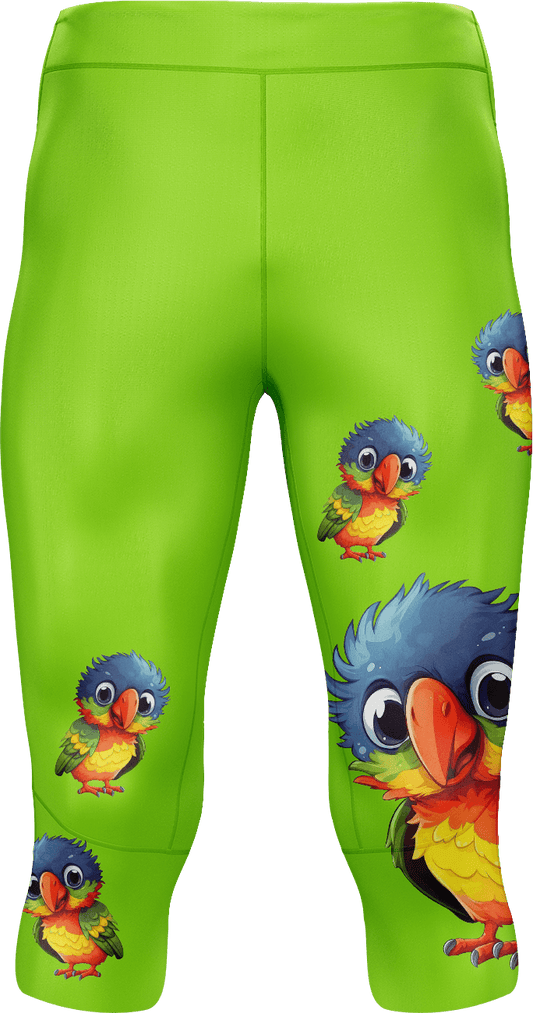 Rainbow Lorikeet Tights 3/4 or full length - fungear.com.au