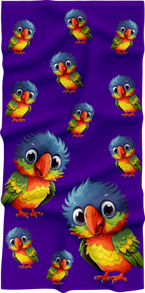 Rainbow Lorikeet Towels - fungear.com.au