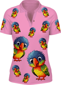 Rainbow Lorikeet Women's Polo 4