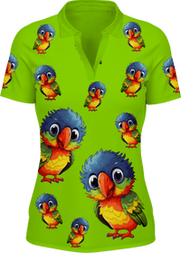 Rainbow Lorikeet Women's Polo 2