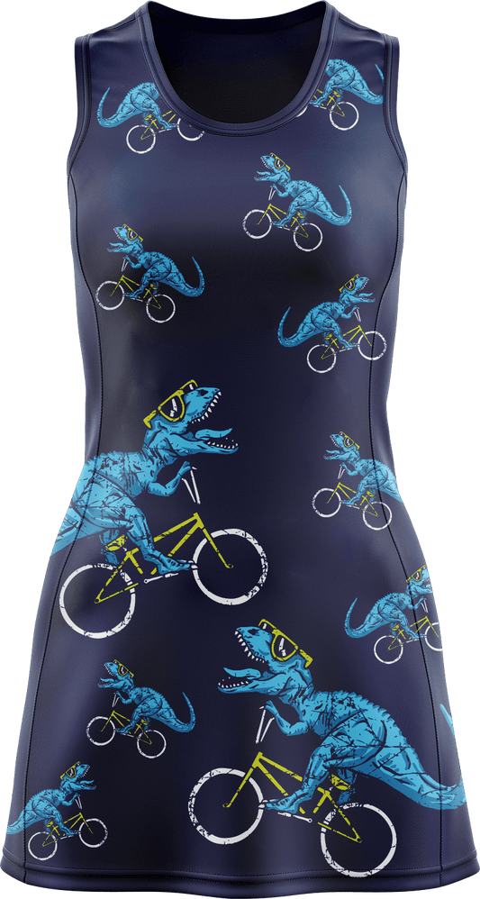 Rexy Dino Ladies Mini Dress - fungear.com.au
