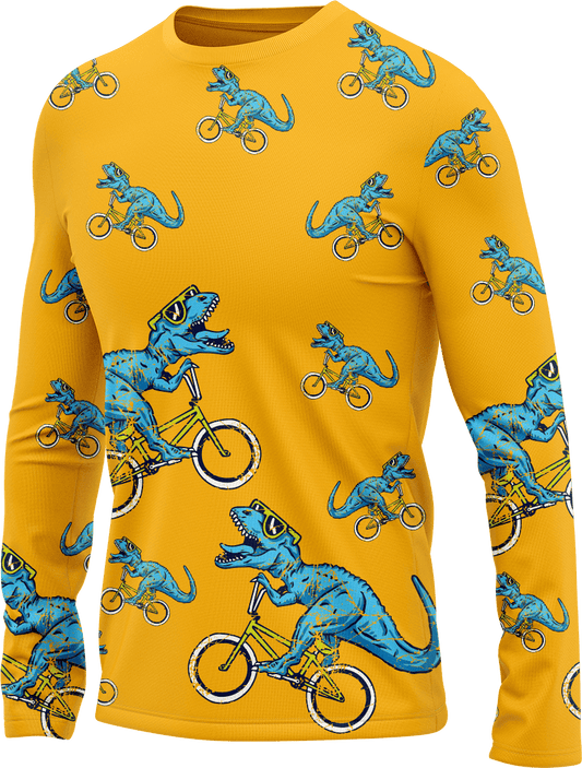 Rexy Dino Rash T-Shirt Long Sleeve - fungear.com.au