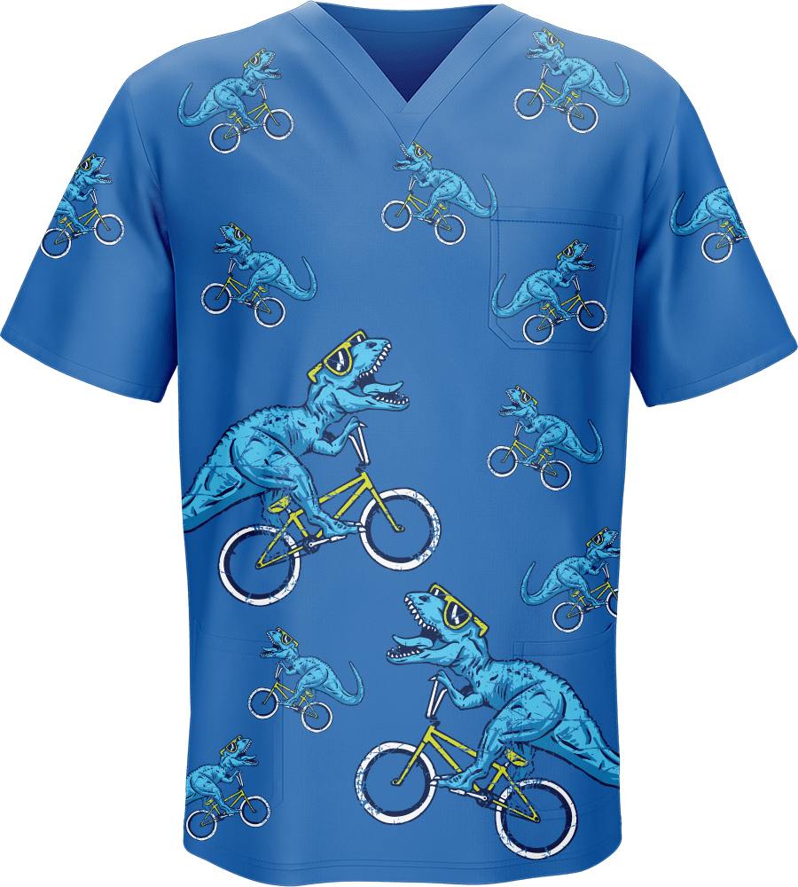 Rexy Dino Scrubs - fungear.com.au