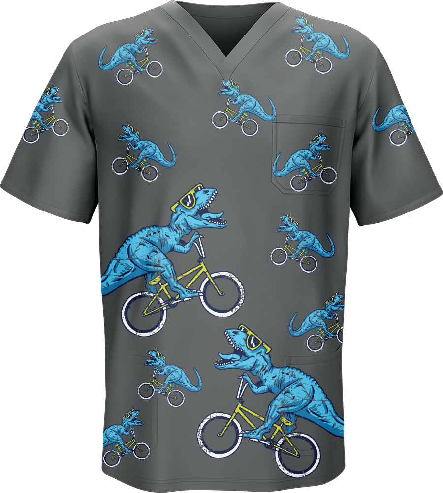 Rexy Dino Scrubs - fungear.com.au