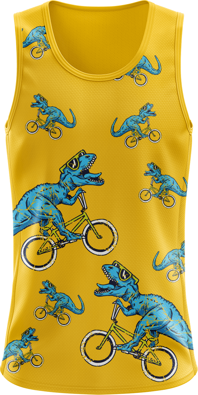 Rexy Dino Singlets - fungear.com.au