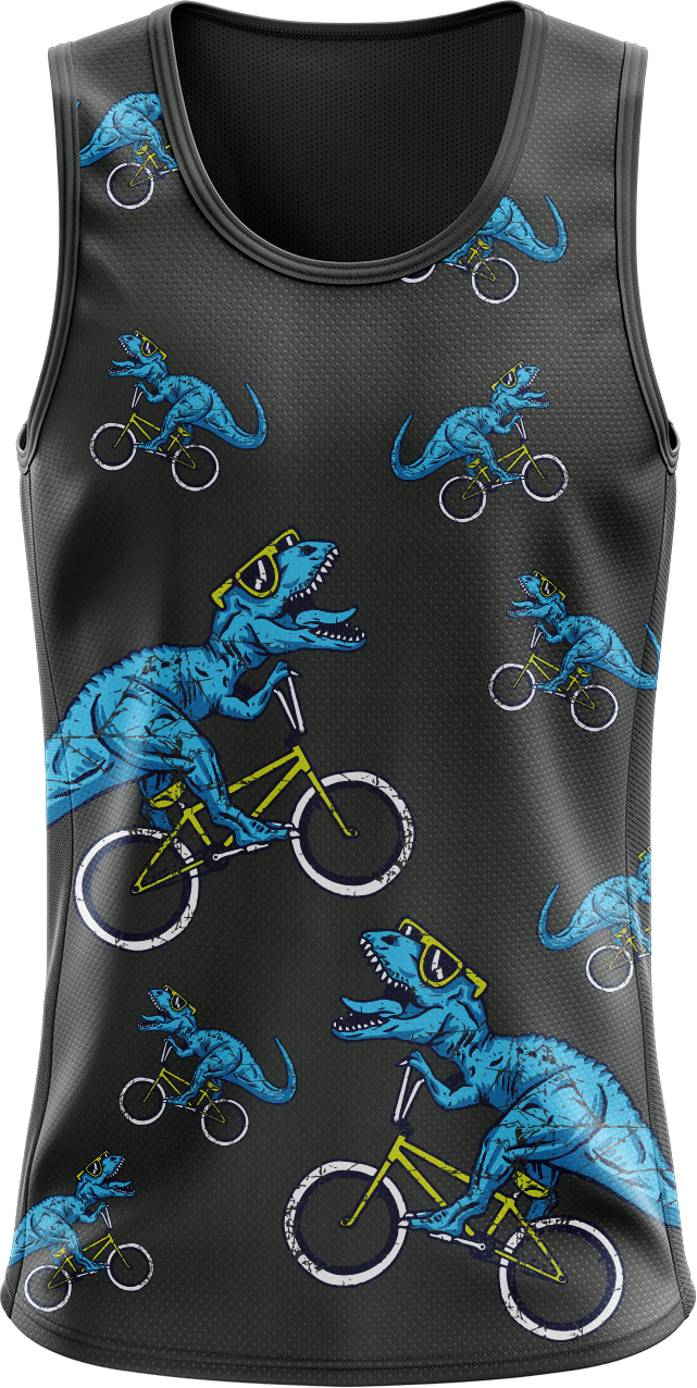 Rexy Dino Singlets - fungear.com.au