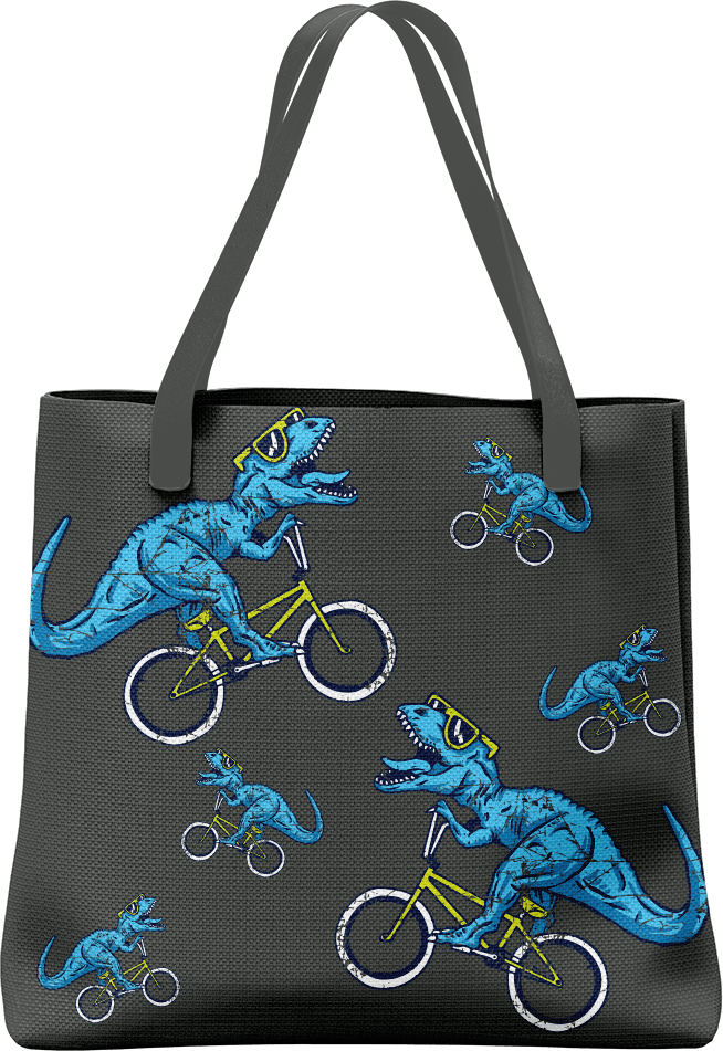 Rexy Dino Tote Bag - fungear.com.au