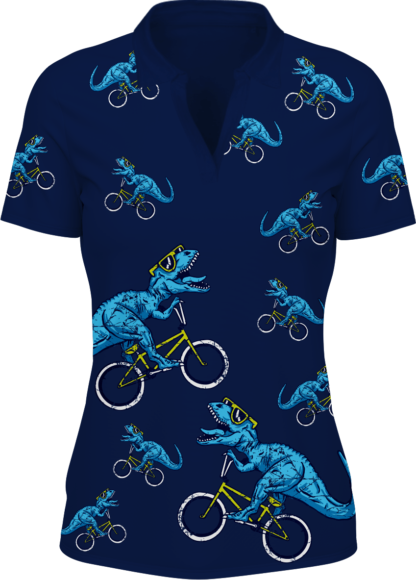 Rexy Dino Women's Polo - fungear.com.au