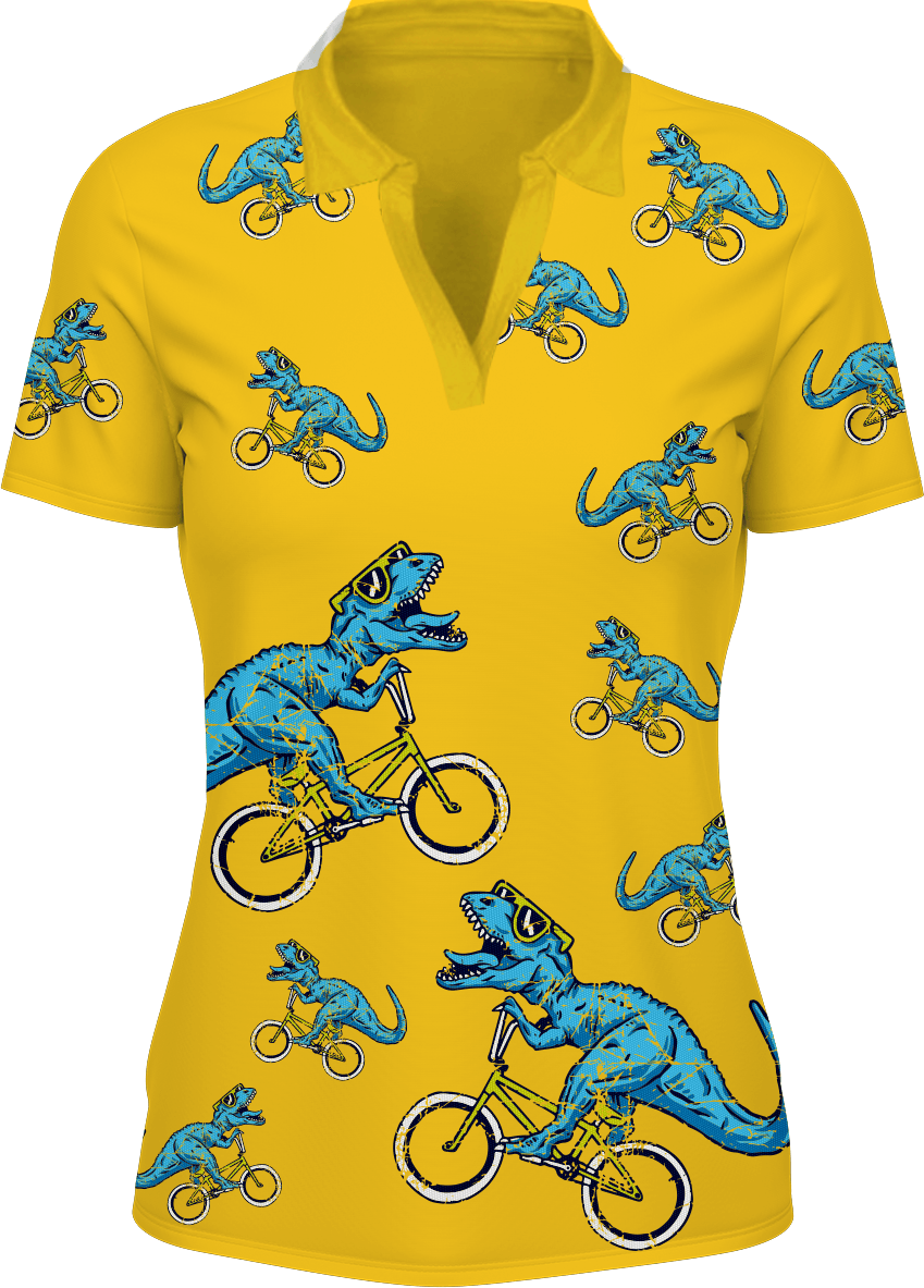 Rexy Dino Women's Polo - fungear.com.au