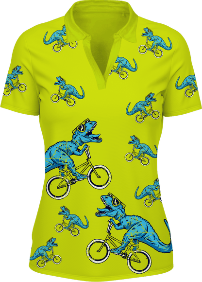 Rexy Dino Women's Polo - fungear.com.au