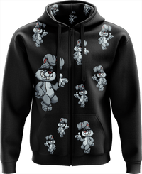 Rogue Rabbit Full Zip Hoodies Jacket 8