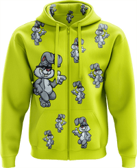 Rogue Rabbit Full Zip Hoodies Jacket 1