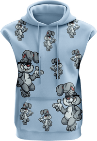 Rogue Rabbit Full Zip Sleeveless Hoodie Jackets 5