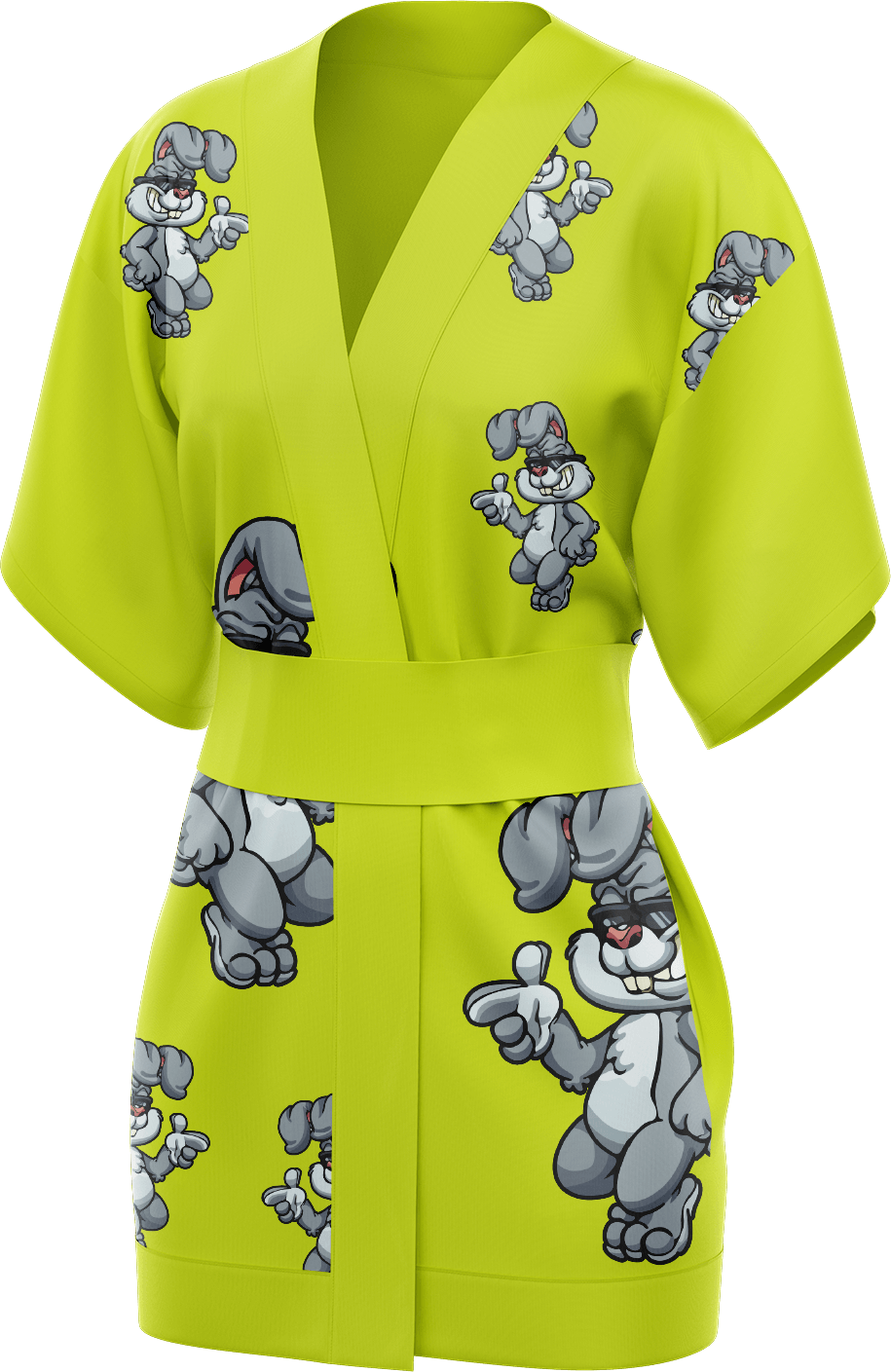 Rabbit Kin Rogue Rogue Rabbit Kimono – fungear.com.au