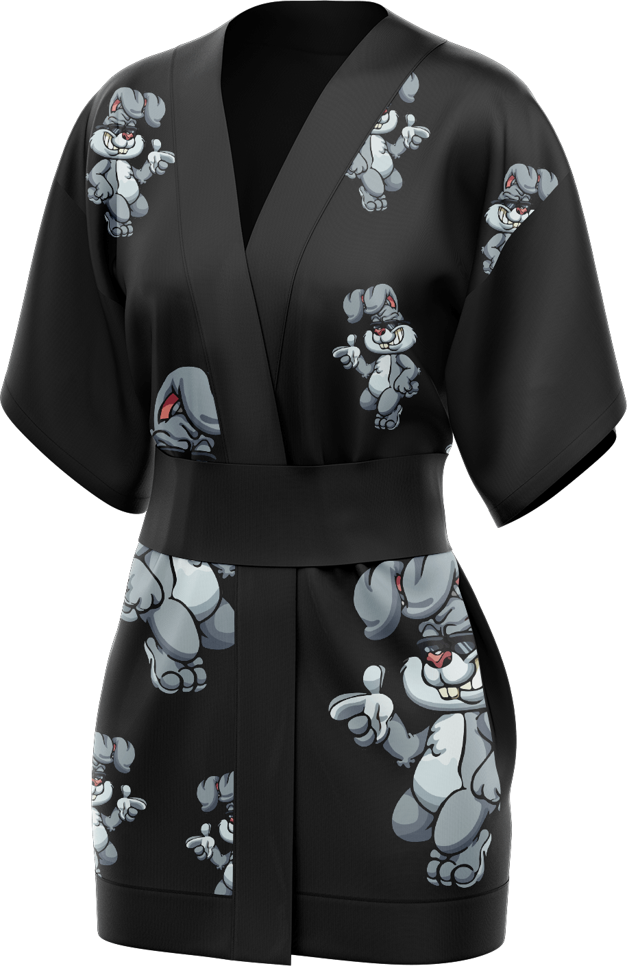 Rogue Rabbit Kimono - fungear.com.au