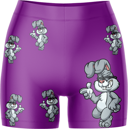Rogue Rabbit Ladies Gym Shorts - fungear.com.au