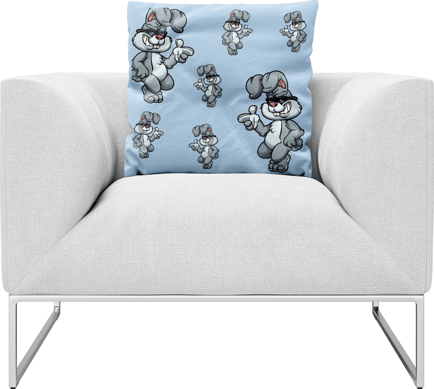 Rogue Rabbit Pillows Cushions - fungear.com.au