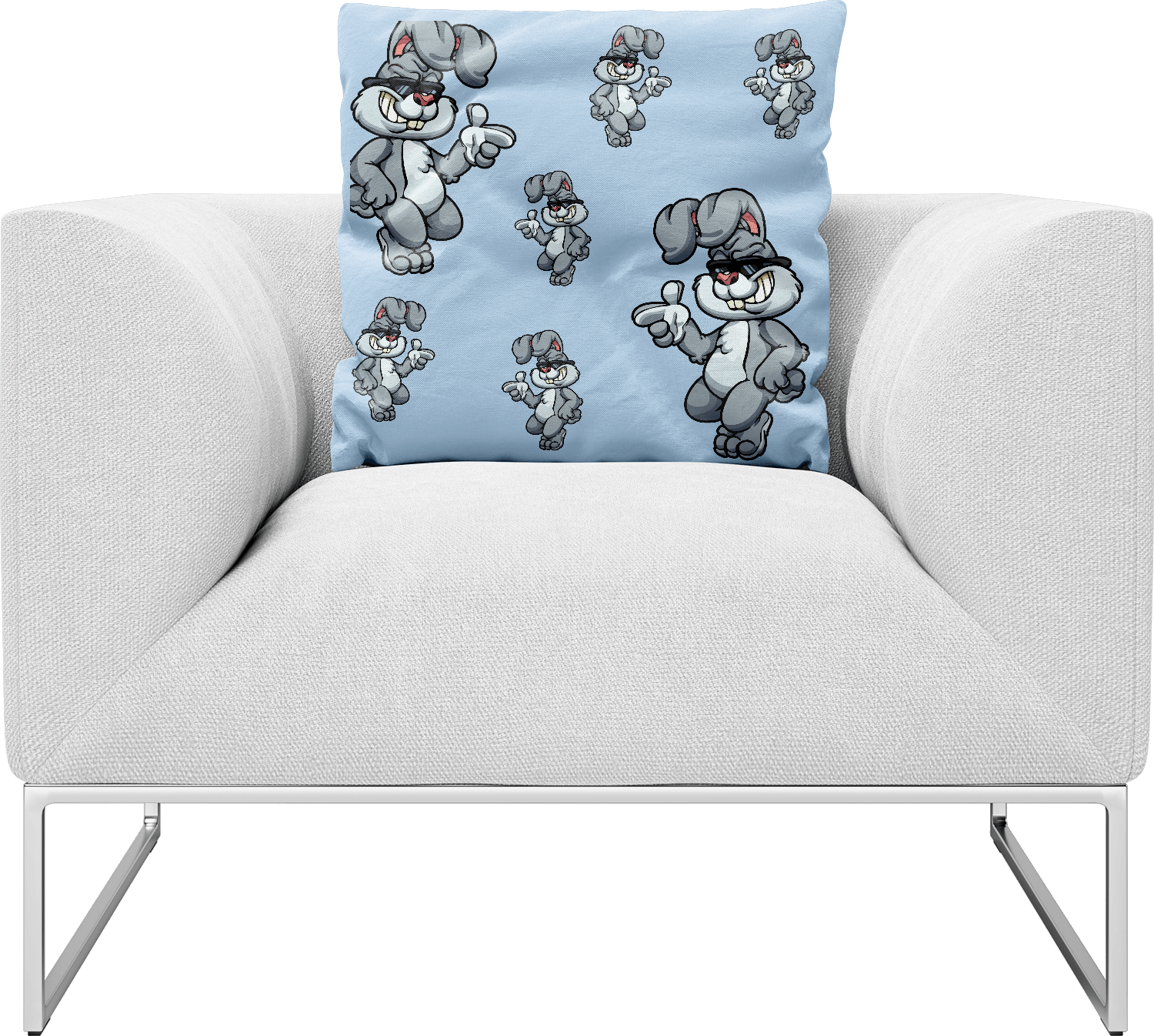 Rogue Rabbit Pillows Cushions - fungear.com.au