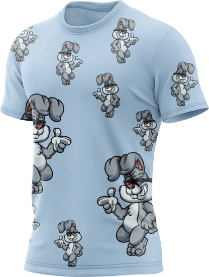 Rogue Rabbit Rash T-Shirt Short Sleeve - fungear.com.au