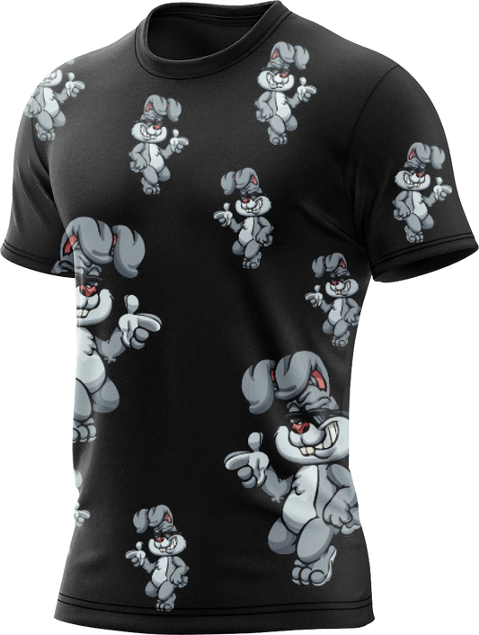 Rogue Rabbit Rash T-Shirt Short Sleeve - fungear.com.au