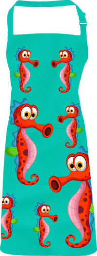 Sassy Seahorse Apron 3
