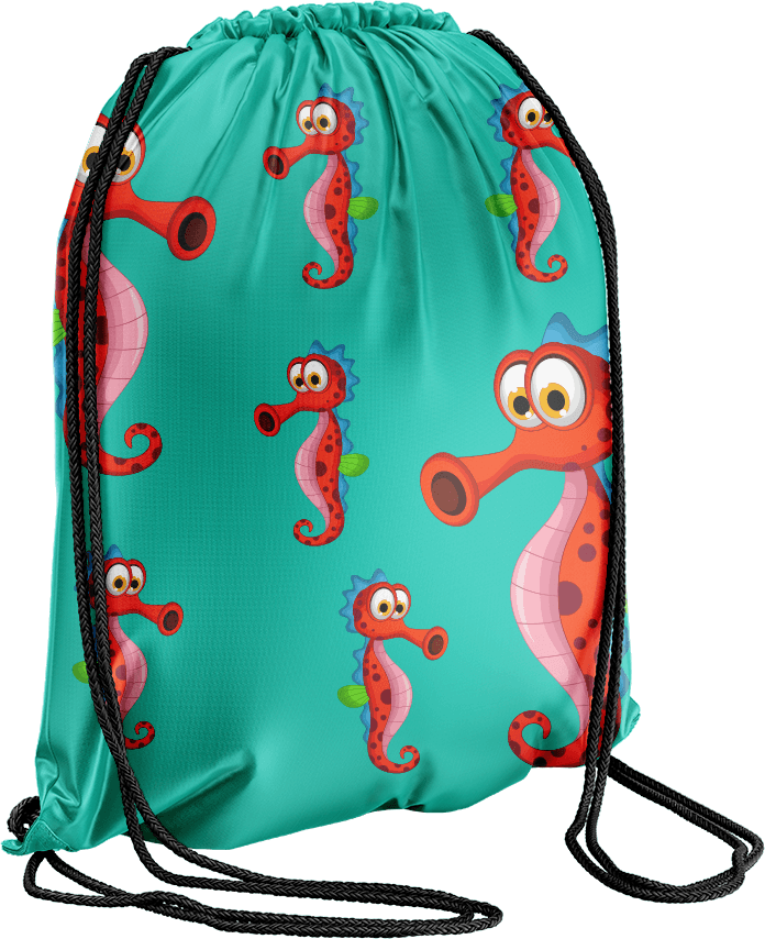 Sassy Seahorse Back Bag - fungear.com.au