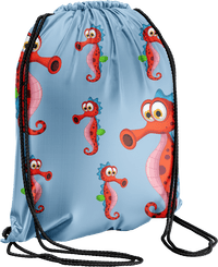 Sassy Seahorse Back Bag 3