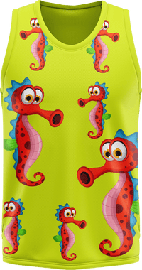 Sassy Seahorse Basketball Jersey 1